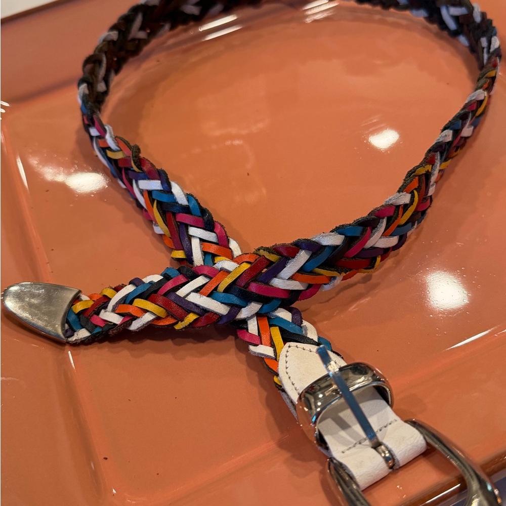Capezio Colorful Braided Women's Belt